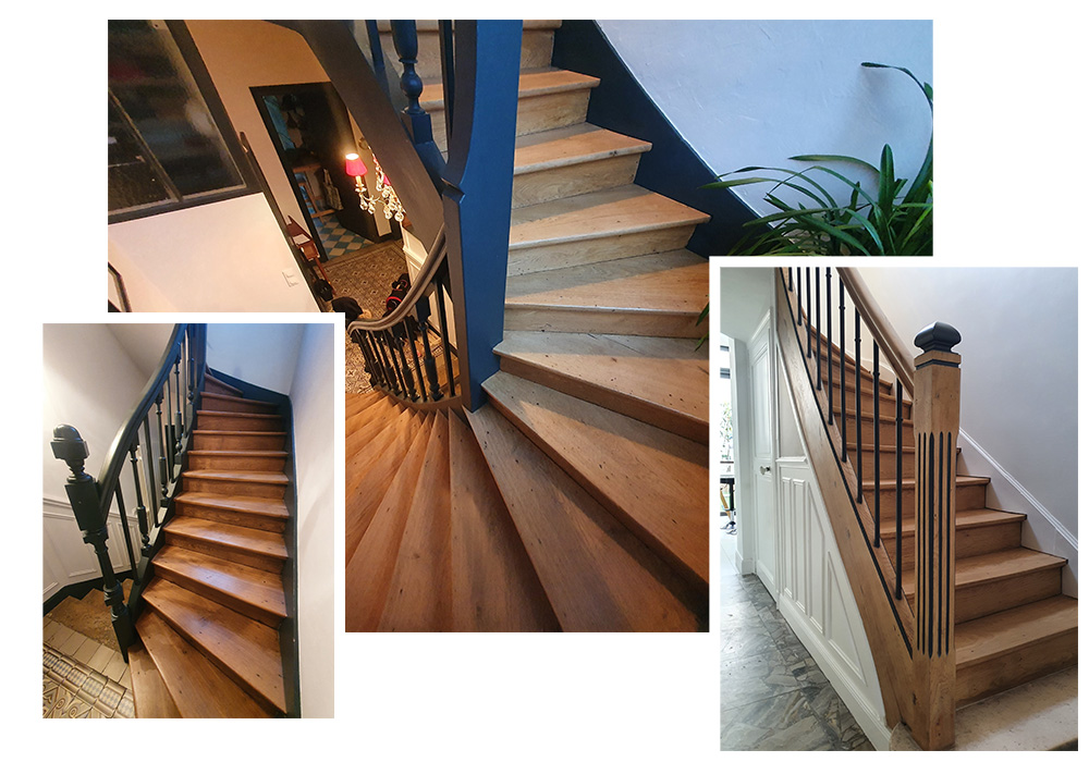 Prestation rénovation escalier